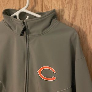 Chicago Bears Reebok mid-weight warm-up suit, jacket and pants, both size Large
